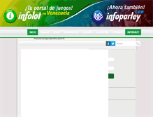 Tablet Screenshot of infolot.com.ve